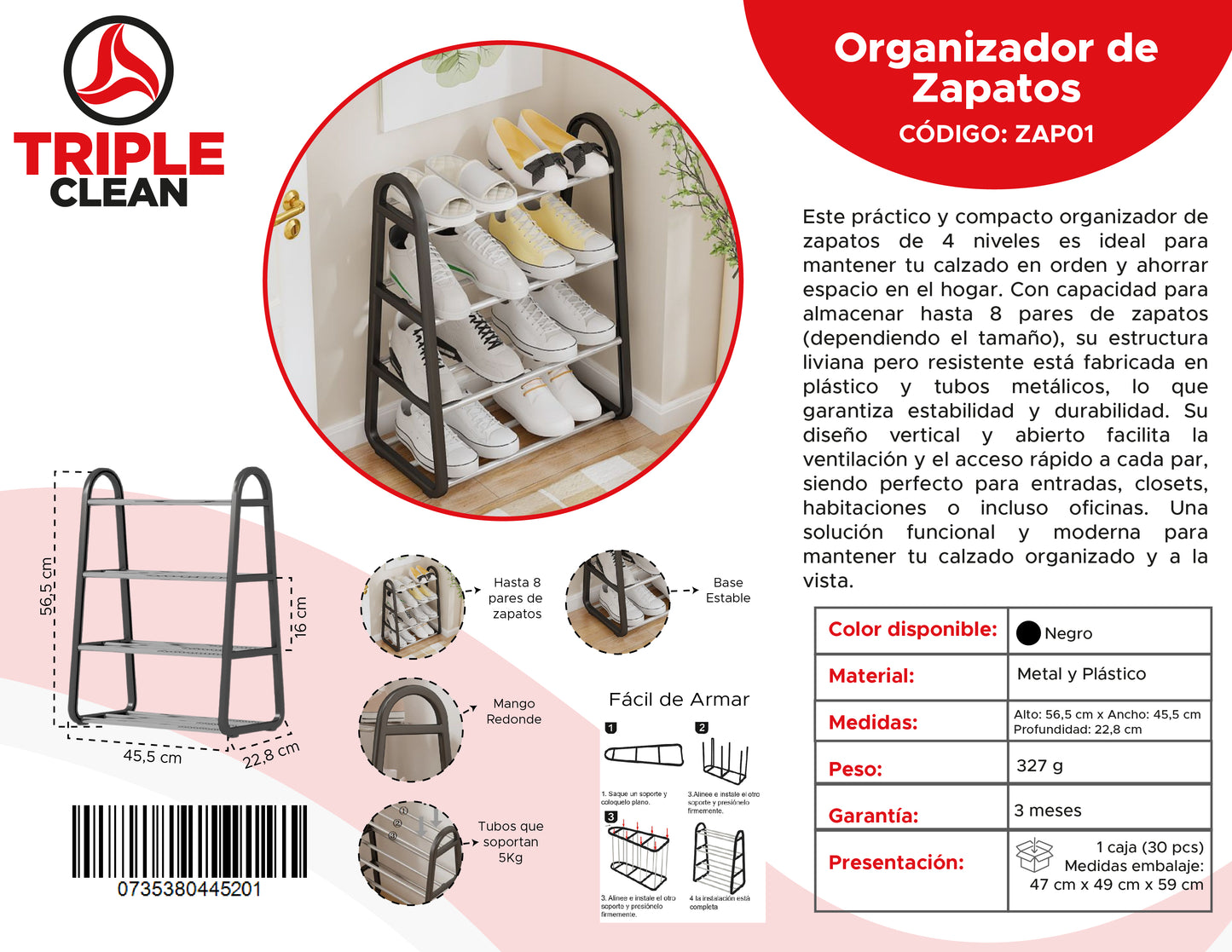 Organizador de Zapatos